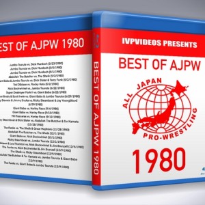 Best of AJPW in 1980 (Blu-Ray Disc With Cover Art)